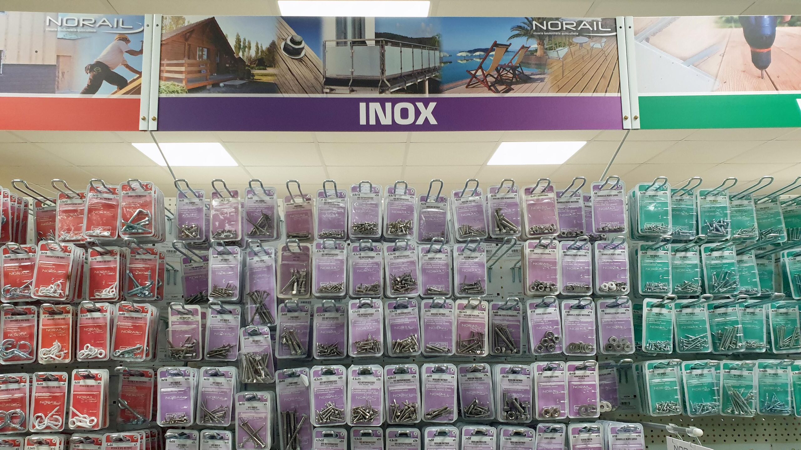 VISSERIE INOX NORAIL